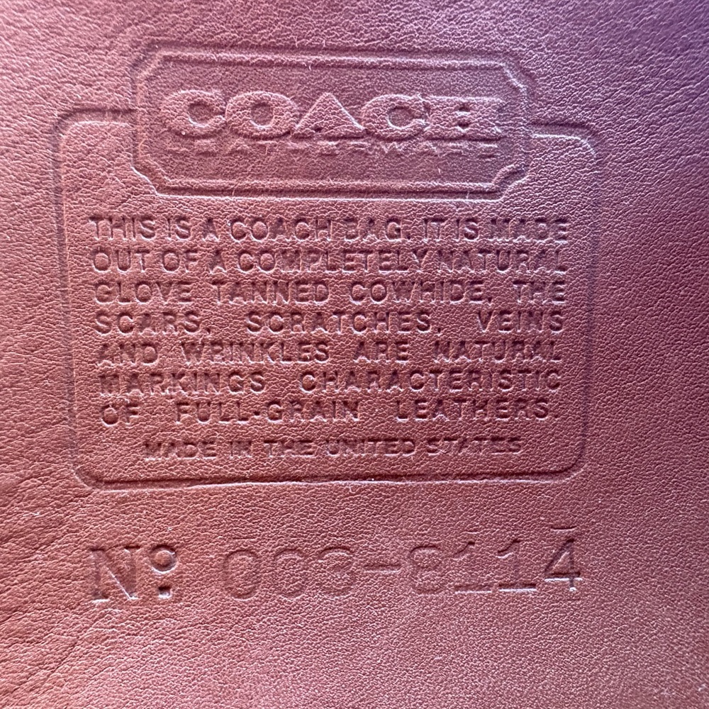 Vintage Coach Mulberry Bag - Picture 7 of 14